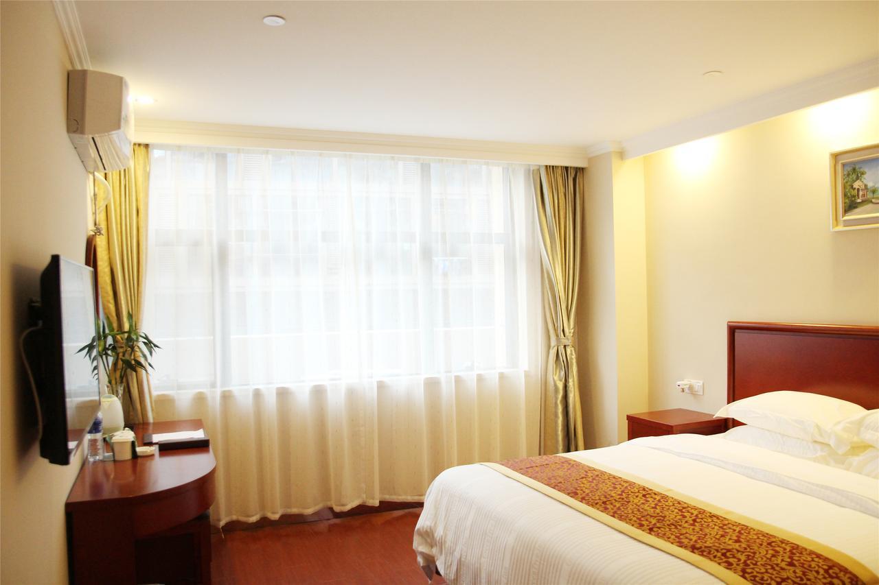 Greentree Inn Suzhou Xiangcheng District Wangting Zhanwang Business Hotel מראה חיצוני תמונה